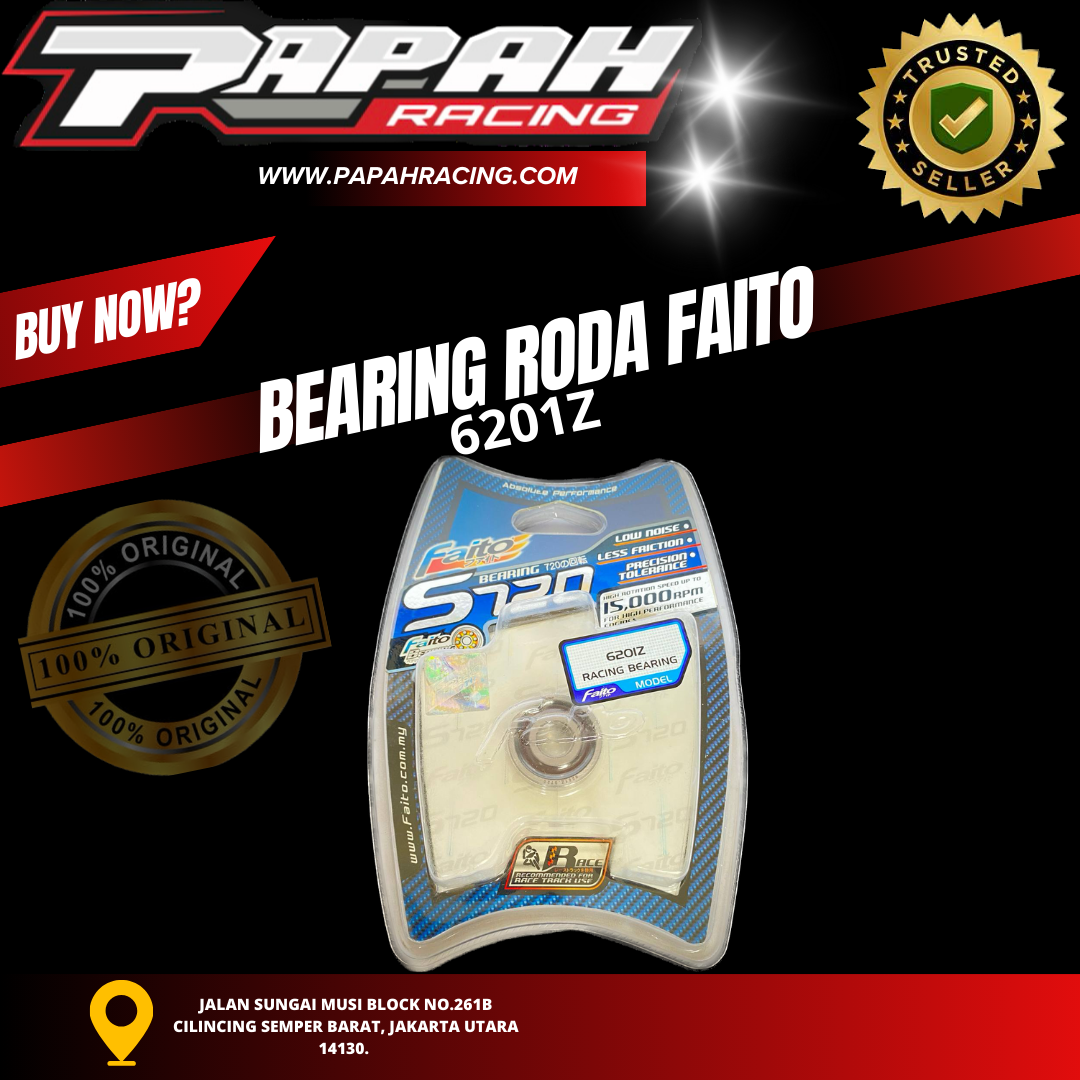 BEARING RODA FAITO 6201Z